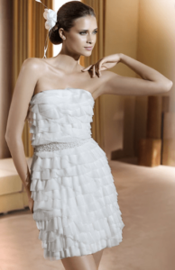 Modelo Finlandia Pronovias 2011