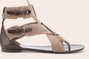 Sandalias de ante