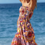 Vestido estampado étnico Victoria Secret