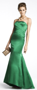 Vestido verde CH 2010