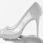 Zapatos de encaje Rosa clará