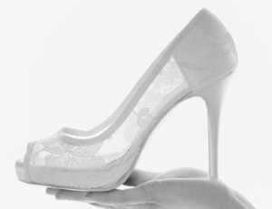 Zapatos de encaje Rosa clará