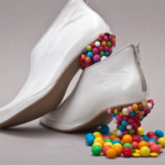 Unos zapatos muy dulces 2 Zapatos tacón de caramelos de bolitas