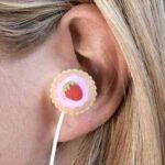 Unos auriculares muy originales 6 auricular tarta de fresa