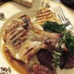 Menú Especia San Valentín 1 chuletas de cerdo con higos