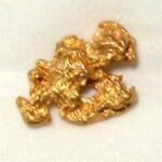 pepita de oro nativo