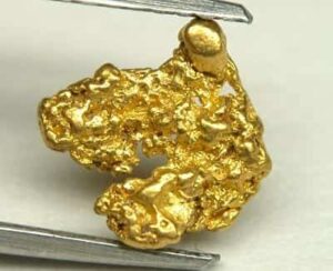 pepita de oro nativo australiano