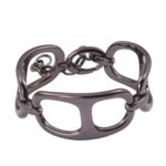 pulsera acero café1