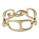 pulsera acero dorada1