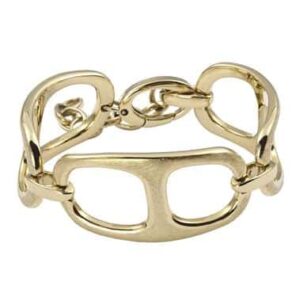 pulsera acero dorada1